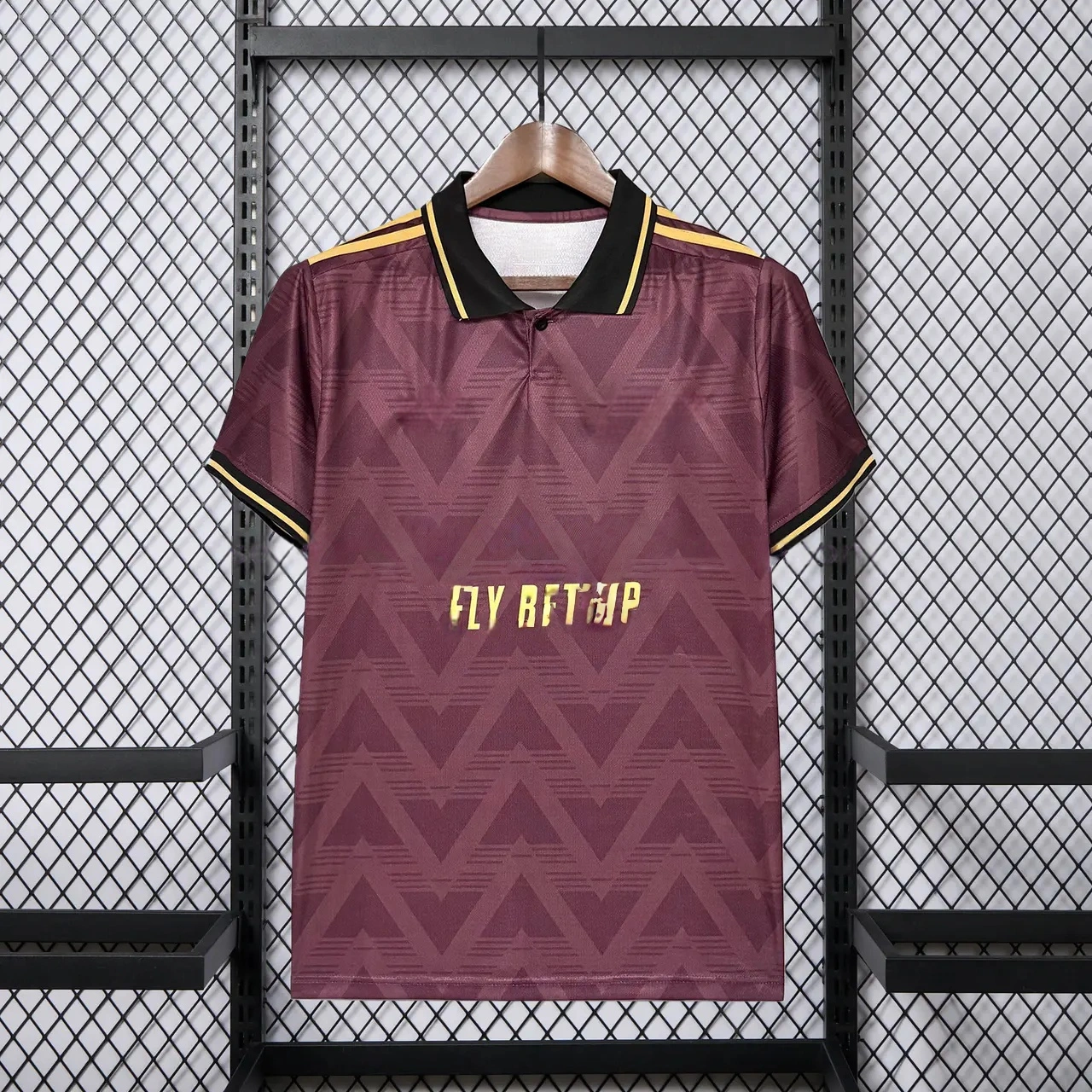 Arsenal 26-27 Yellow Sponsors Wine Red Special Jersey - Fans Version-CKK-1