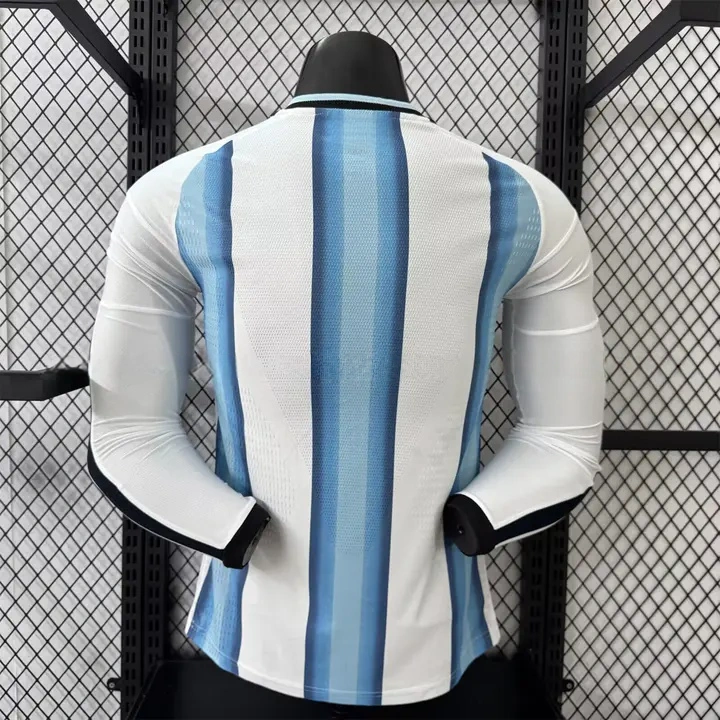 Argentina 2026 Home Long Sleeves Jersey Player Version | National Team Football Shirt-CKK-1