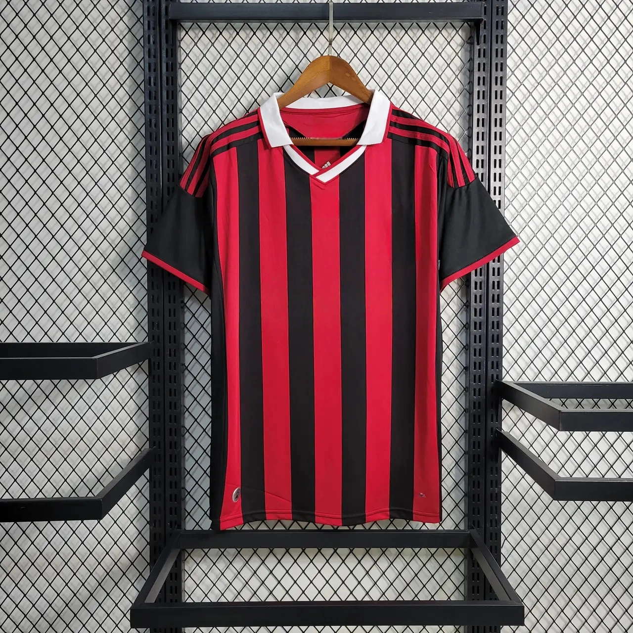 Retro AC Milan 2009-10 Home Stadium Jersey-CKK-1