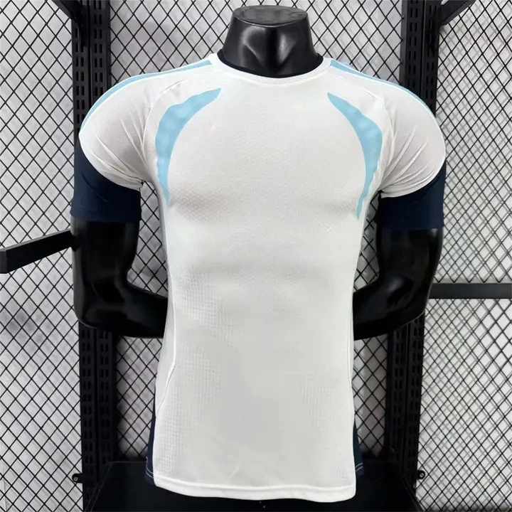 Argentina 2026 White Pre Match Training Jersey Player Version | Football Training Shirt-CKK-1