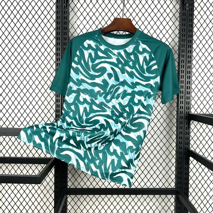 Portugal 2026 Pre-Match Teal Green Jersey   Fans Version