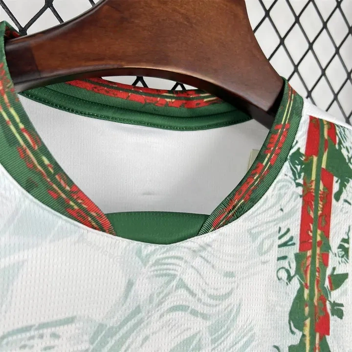 Portugal 2026 Pale Mint Green With Moss Green Special Jersey   Fans Version
