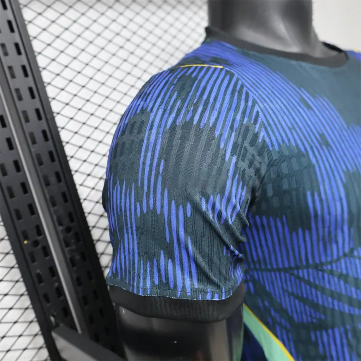 Brazil 2026 Jesus Blue Special Jersey Player Version | National Team Football Shirt-CKK-1