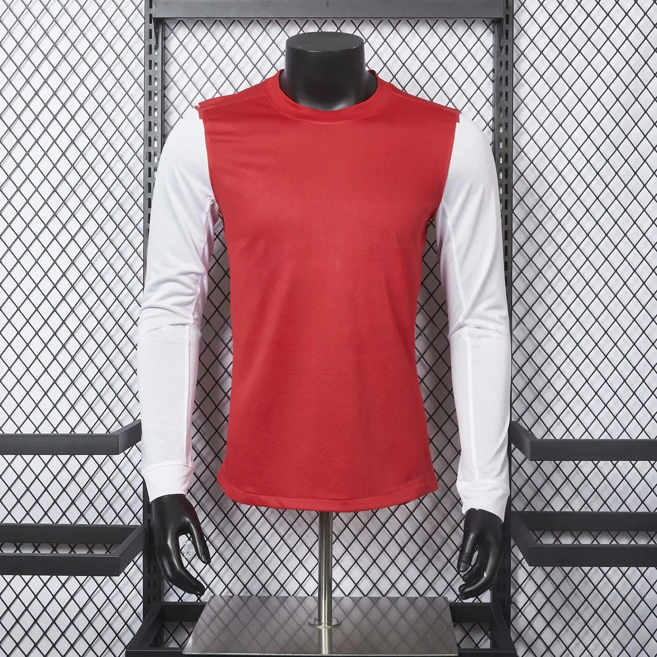 Retro Arsenal 2011-12 Home Long Sleeve Jersey - Player Version-CKK-1