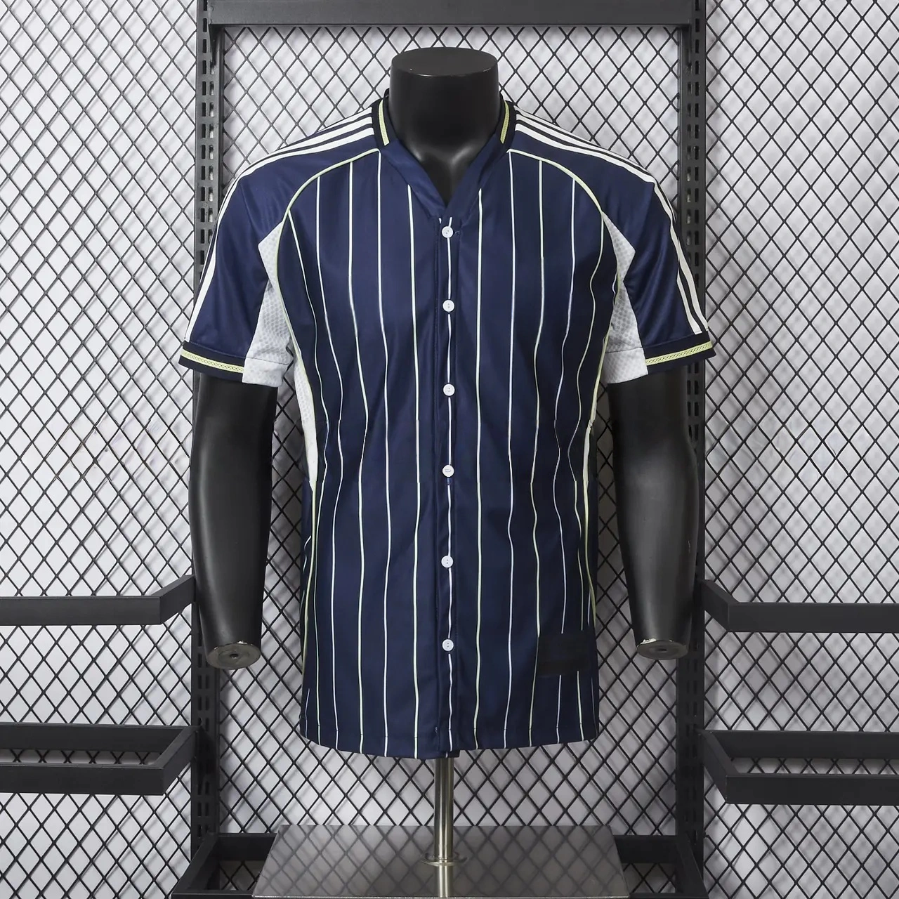 Real Madrid 25-26 Deep Blue Baseball Jersey - Player Version-CKK-1