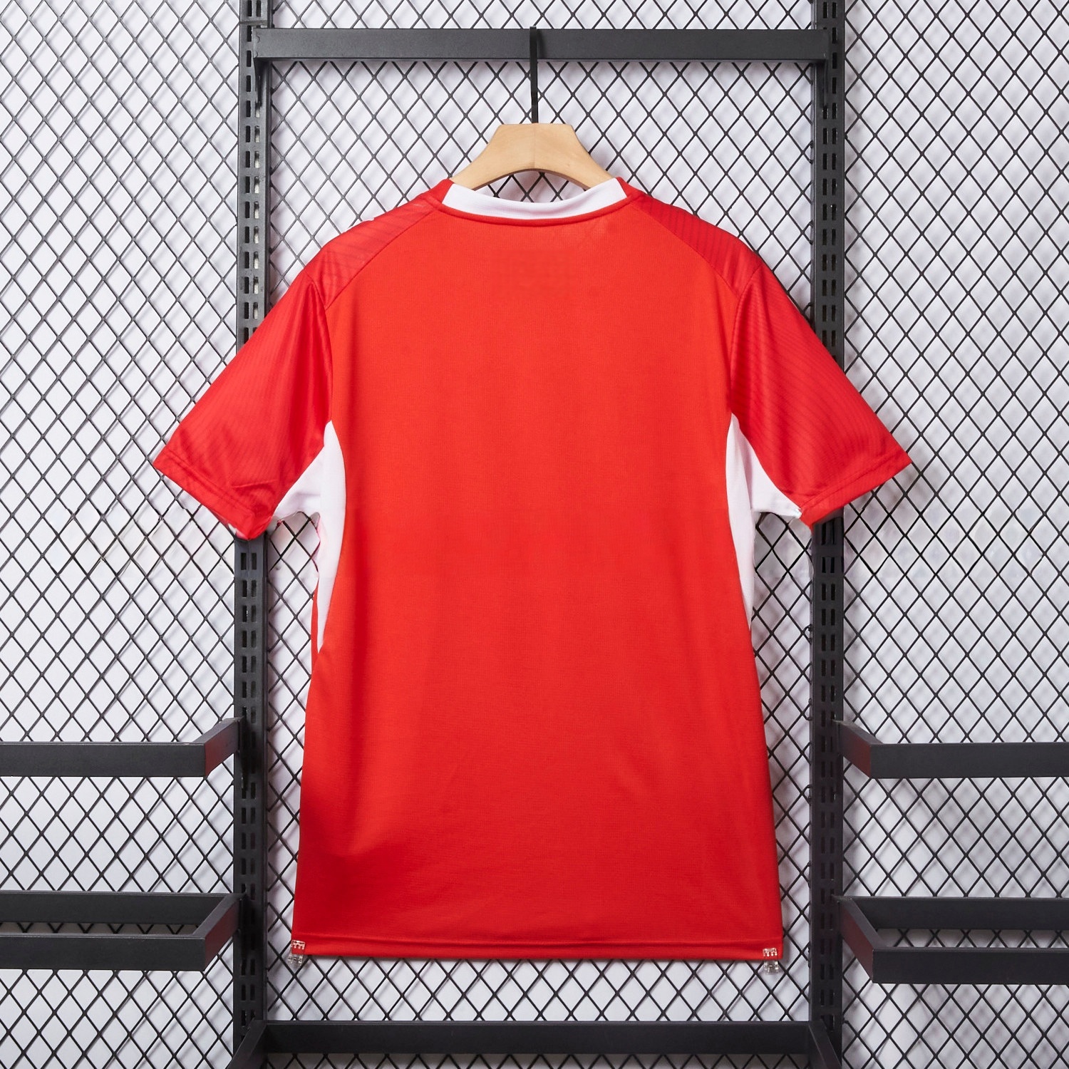 Switzerland football jersey Fans Version back view