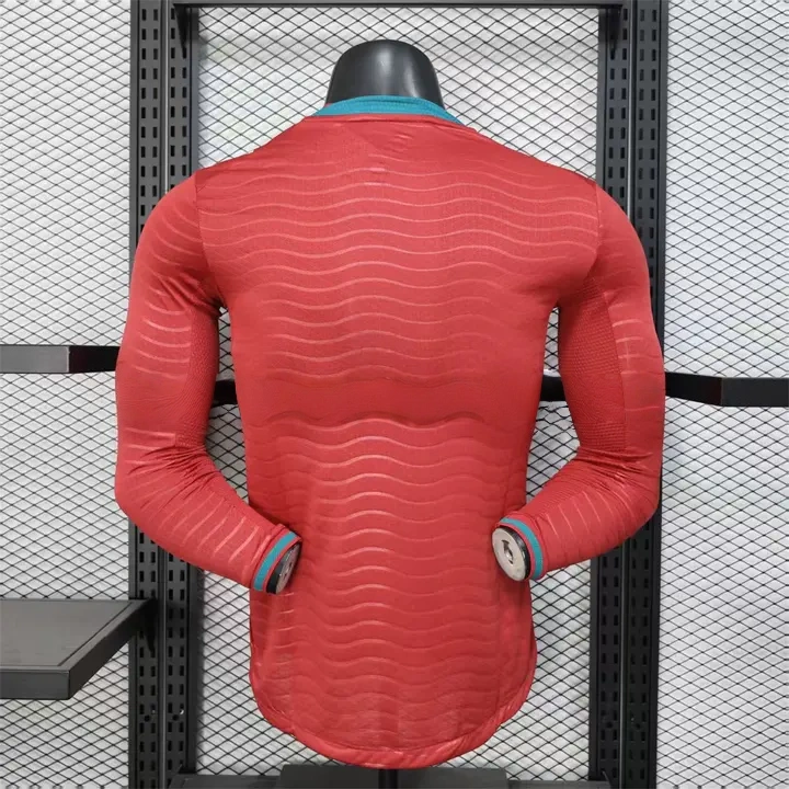 Portugal 2026 Home Long Sleeves Jersey   Player Version
