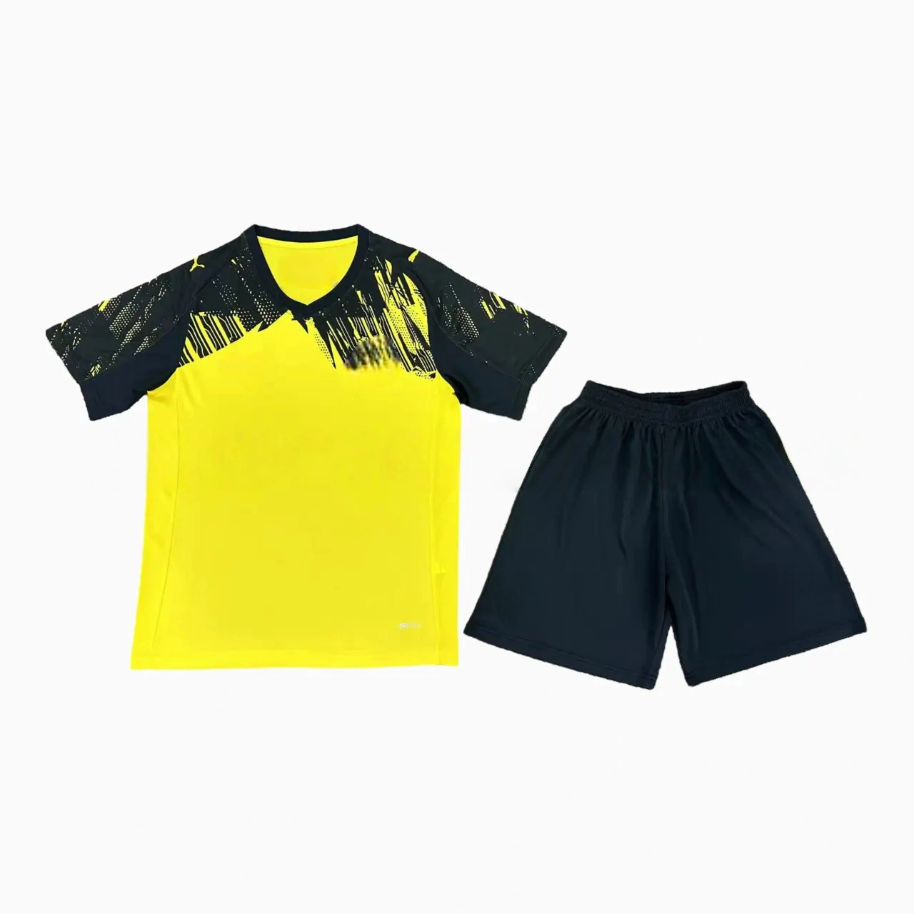 Dortmund 2025 Home Unsponsored Men's Adult Jersey Set - Fans Version-CKK-1