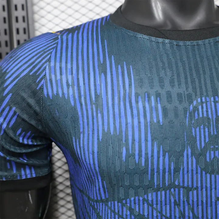 Brazil 2026 Jesus Blue Special Jersey Player Version | National Team Football Shirt-CKK-1