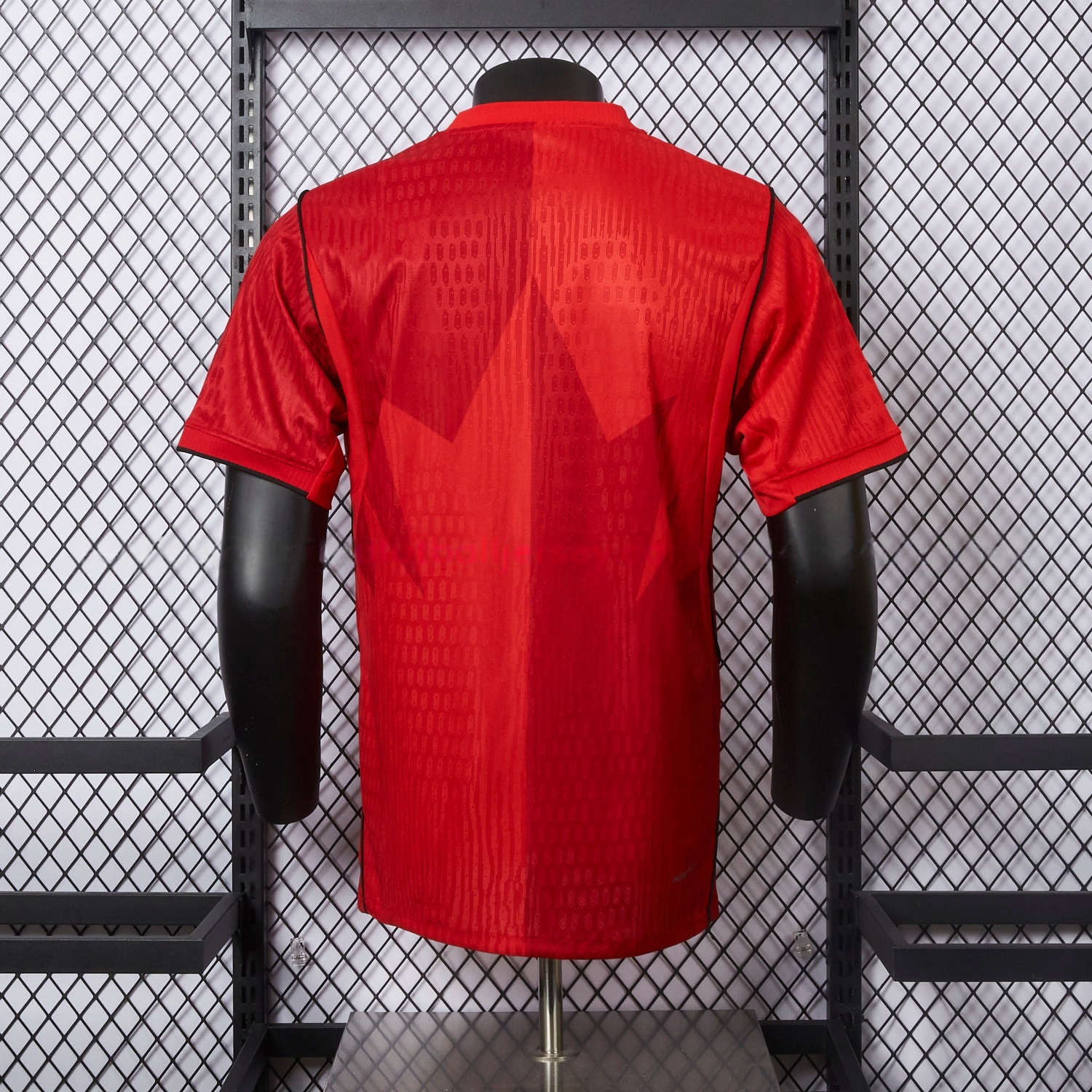 Canada football jersey Player Version back view