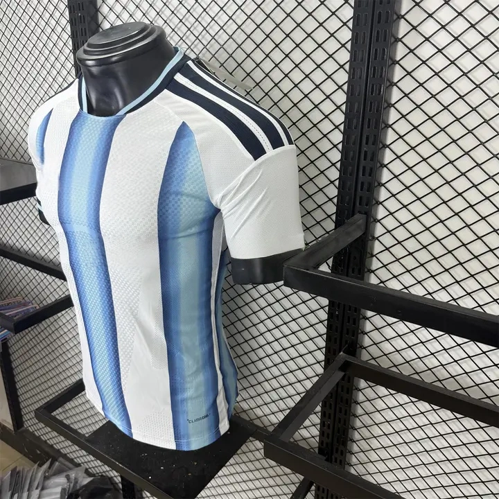 Argentina 2026 Home Jersey Without Chest Patch Player Version | National Team Football Shirt-CKK-1