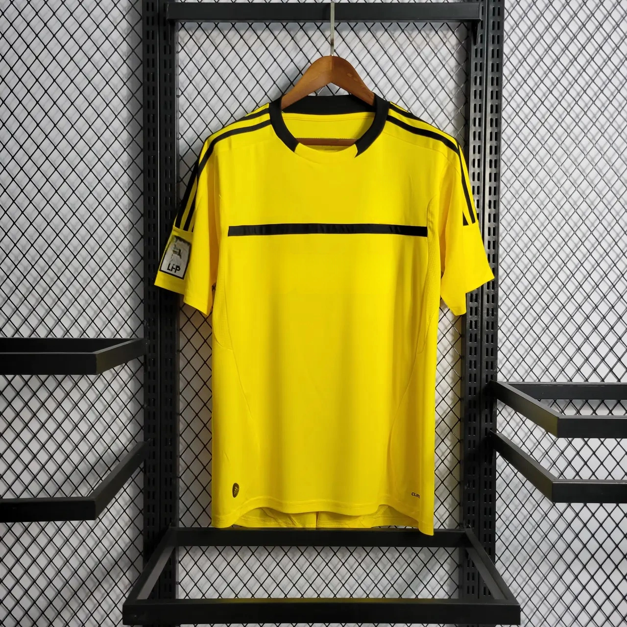 Retro Real Madrid 11-12 Yellow Goalkeeper Jersey-CKK-1