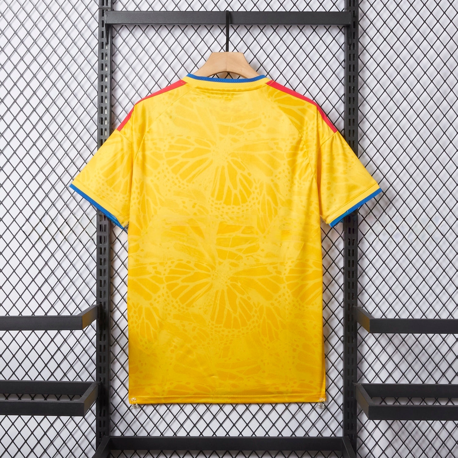Colombia football jersey Fans Version back view