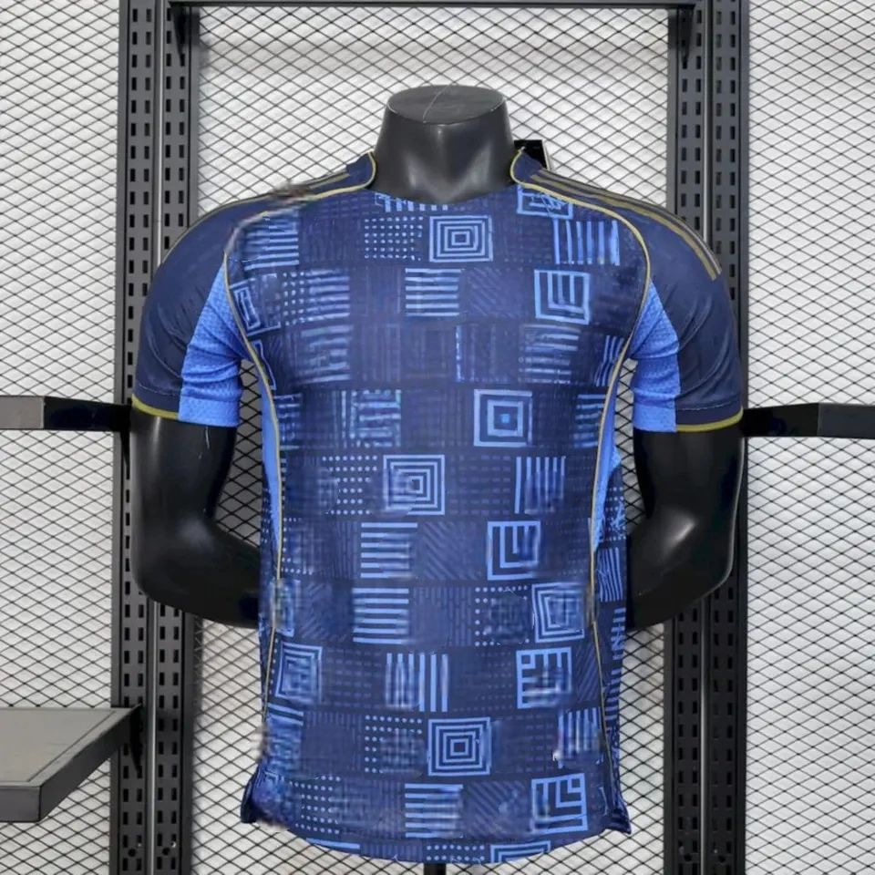 Real Madrid 25-26 Blue Gold Special Edition Jersey - Player Version-CKK-1