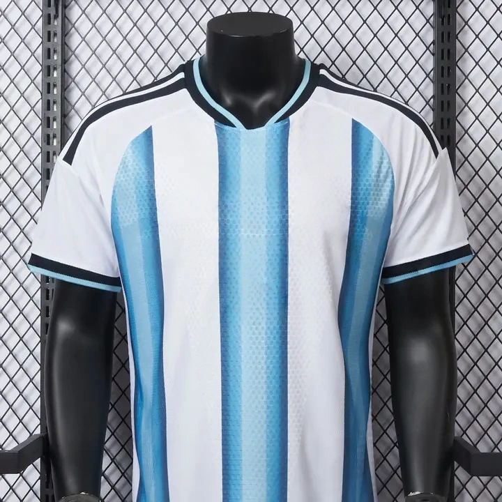 Argentina 2026 Home Blue White Jersey Player Version | National Team Football Shirt-CKK-1