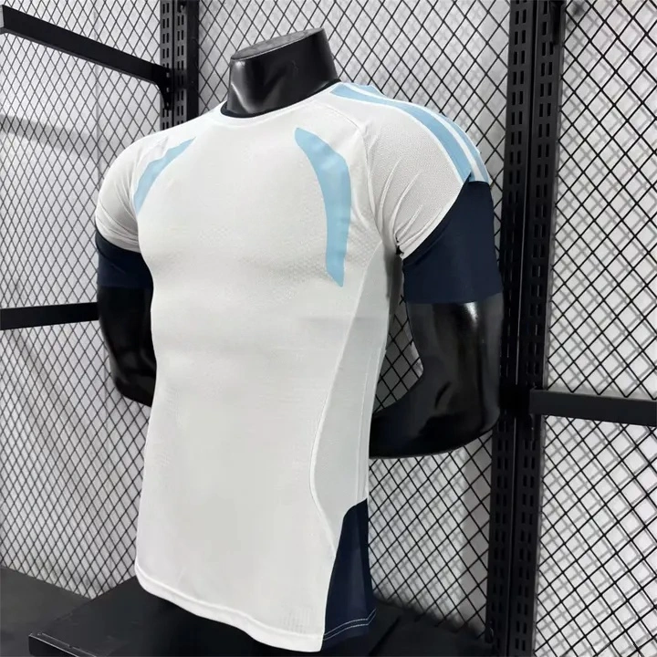 Argentina 2026 White Pre Match Training Jersey Player Version | Football Training Shirt-CKK-1