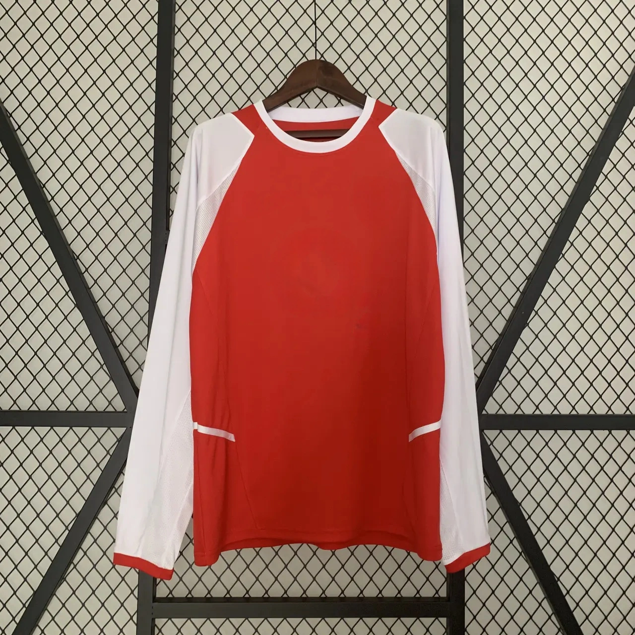 Retro Arsenal 02-04 Home Stadium Long Sleeve Jersey-CKK-1