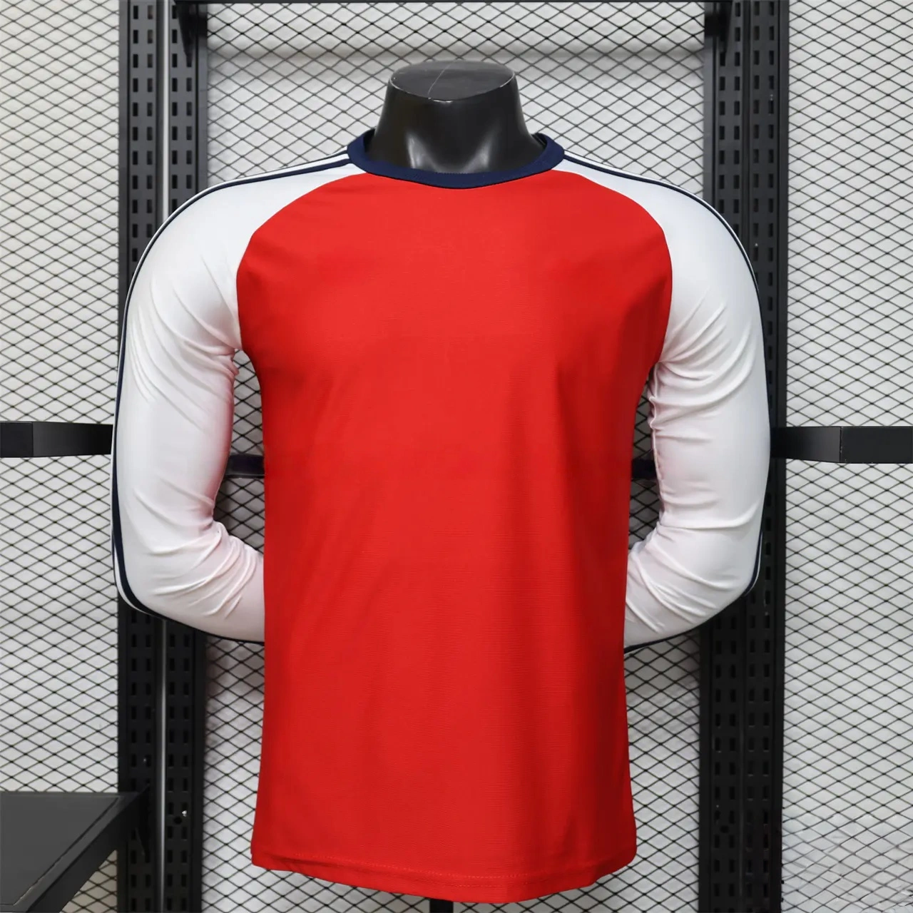 Arsenal 25-26 Red With White Casual Long Sleeves Jersey - Player Version-CKK-1