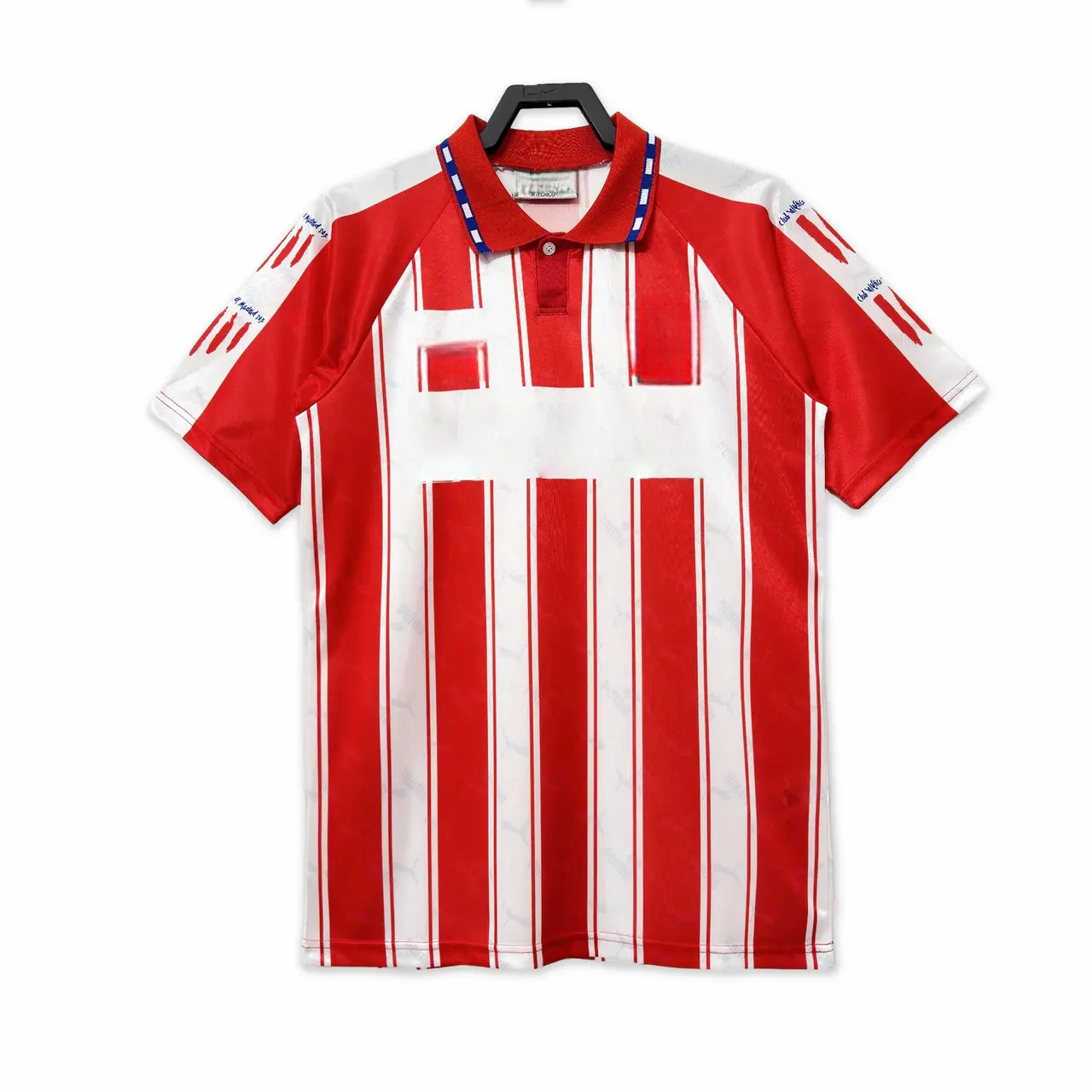 Retro Atletico Madrid 1994-95 Home Stadium Jersey-CKK-1