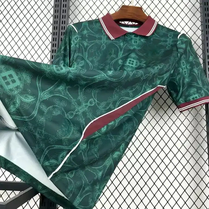 Portugal 2026 Green Special Polo Jersey  Fans Version