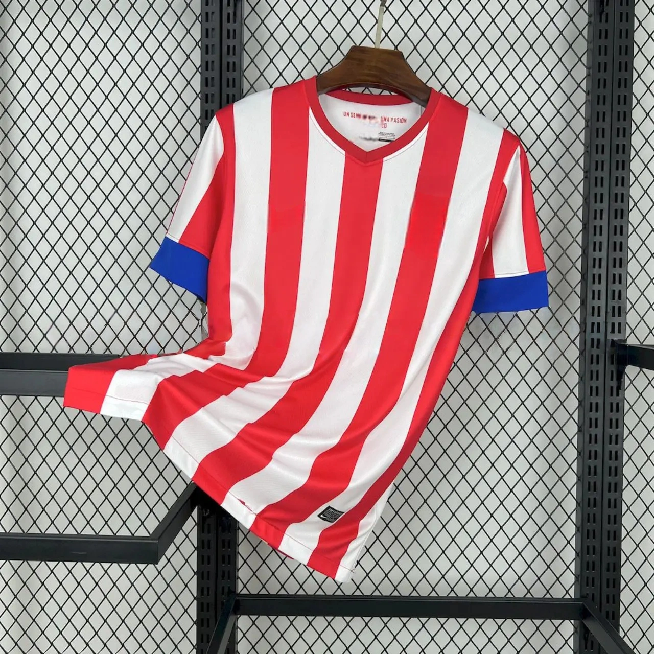 Retro Atletico Madrid 2012-13 Home Jersey-CKK-1