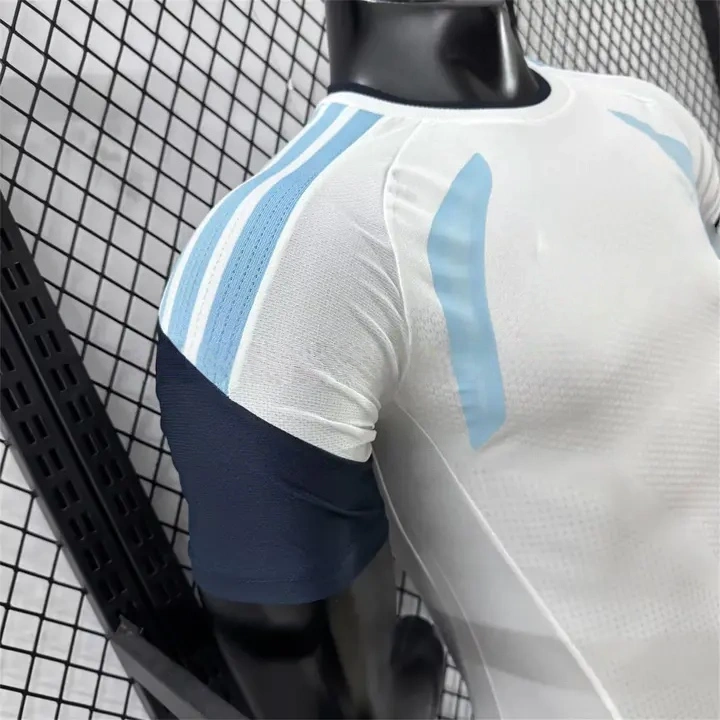 Argentina 2026 White Pre Match Training Jersey Player Version | Football Training Shirt-CKK-1
