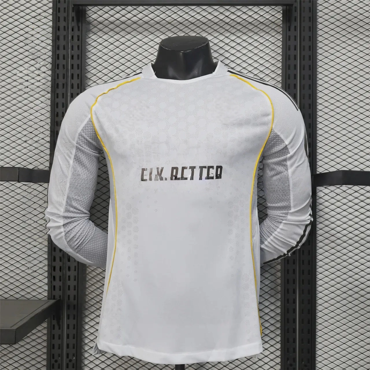Real Madrid 25-26 Home Long Sleeves Jersey - Player Version-CKK-1
