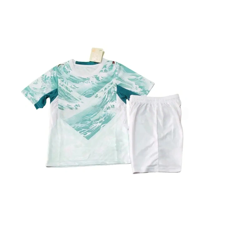 Portugal 2026 Away White And Cyan Kids Kit