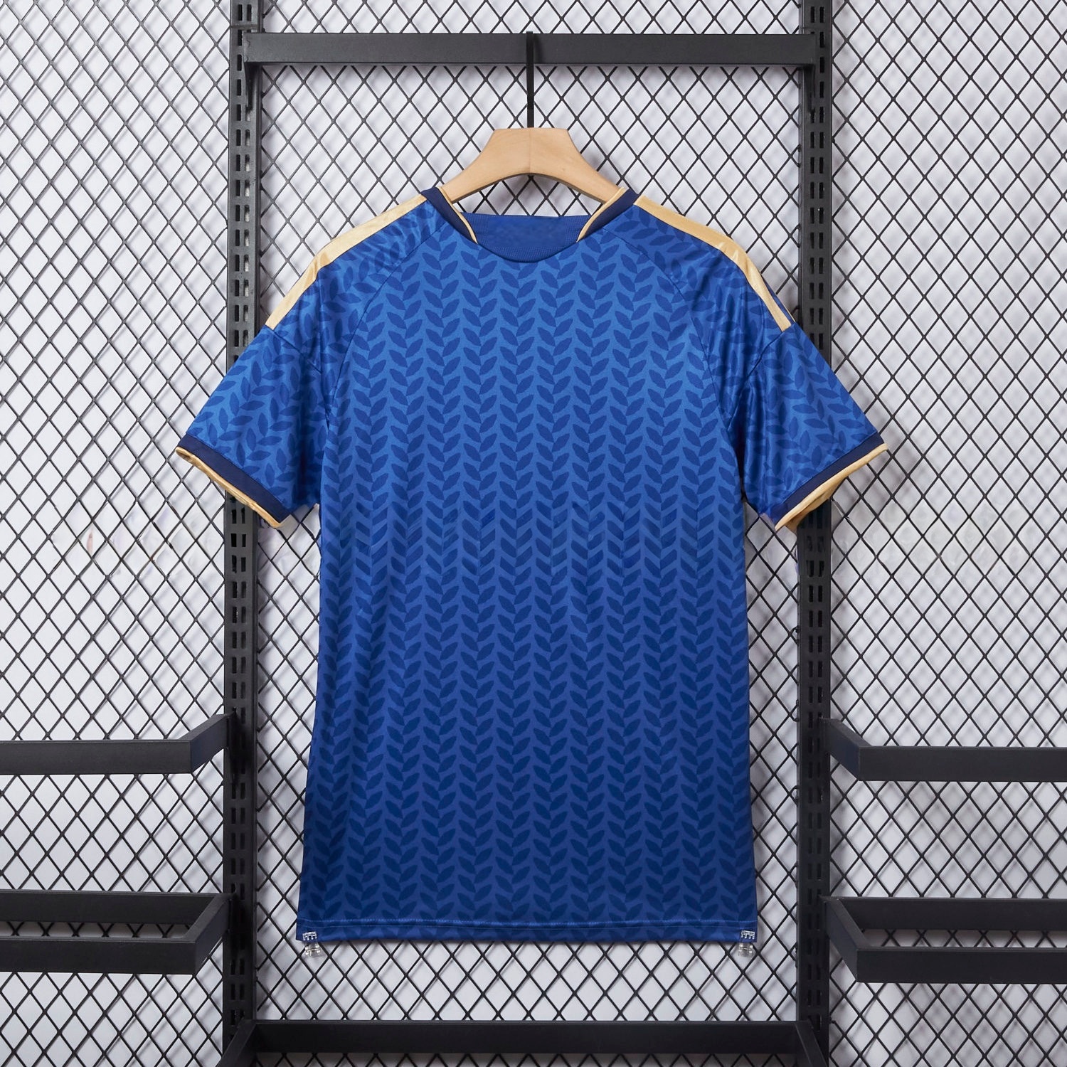 Italy football jersey Fans Version back view