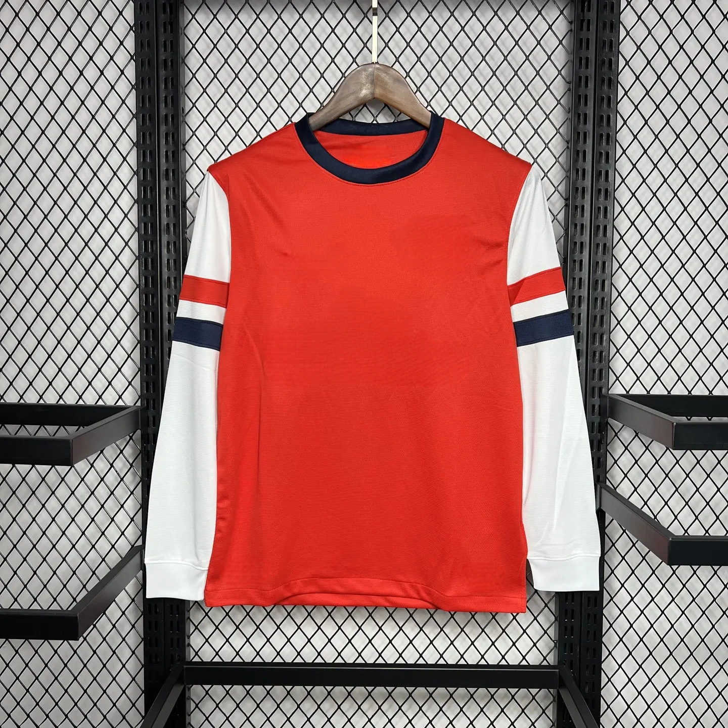 Retro Arsenal 2012-13 Home Long Sleeve Jersey-CKK-1