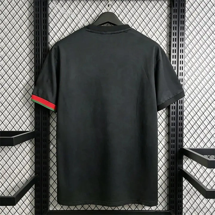 Portugal 2026 Black With Subtle Pattern Special Jersey   Fans Version