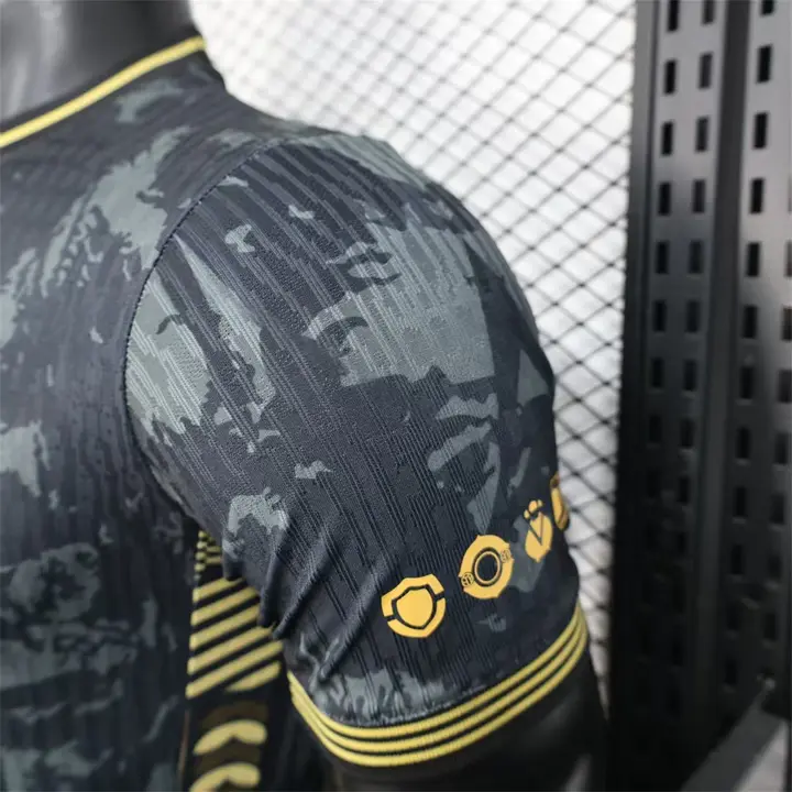 Portugal 2026 COMMA Black CR7 Special Jersey   Player Version