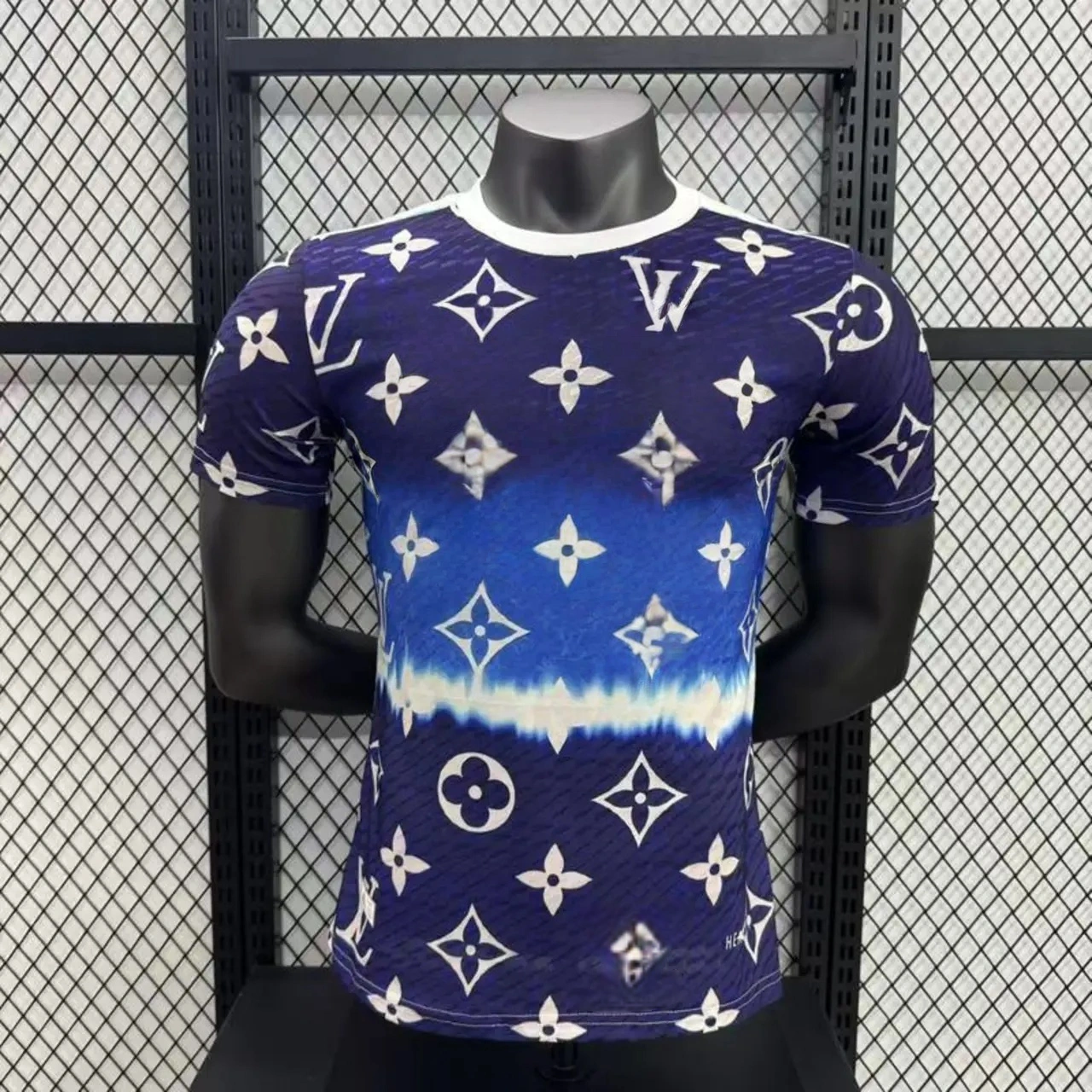 Real Madrid 25-26 x LV Special Dark Blue Jersey - Player Version-CKK-1