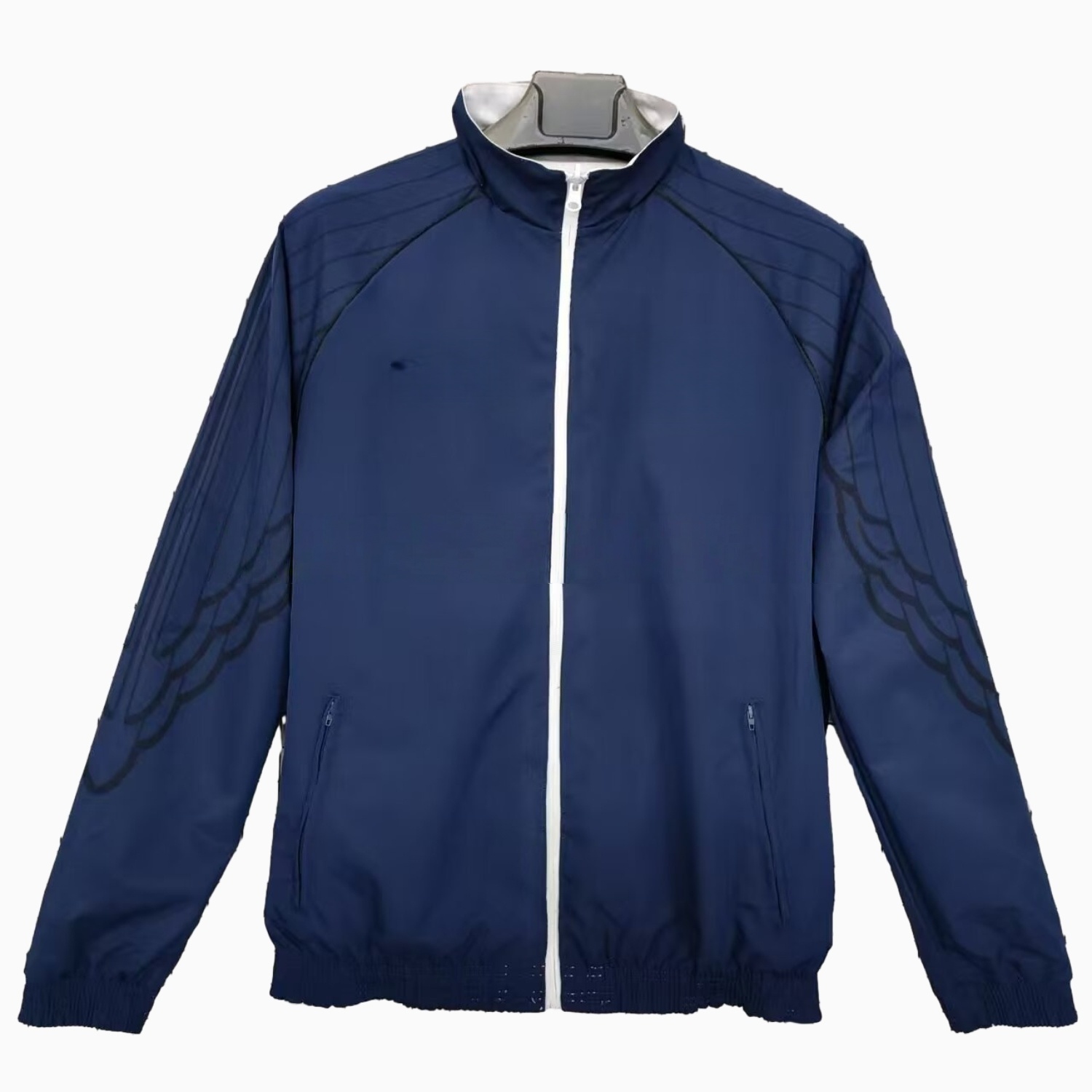 PSG 24-25 Wings Reversible Windbreaker White Front View