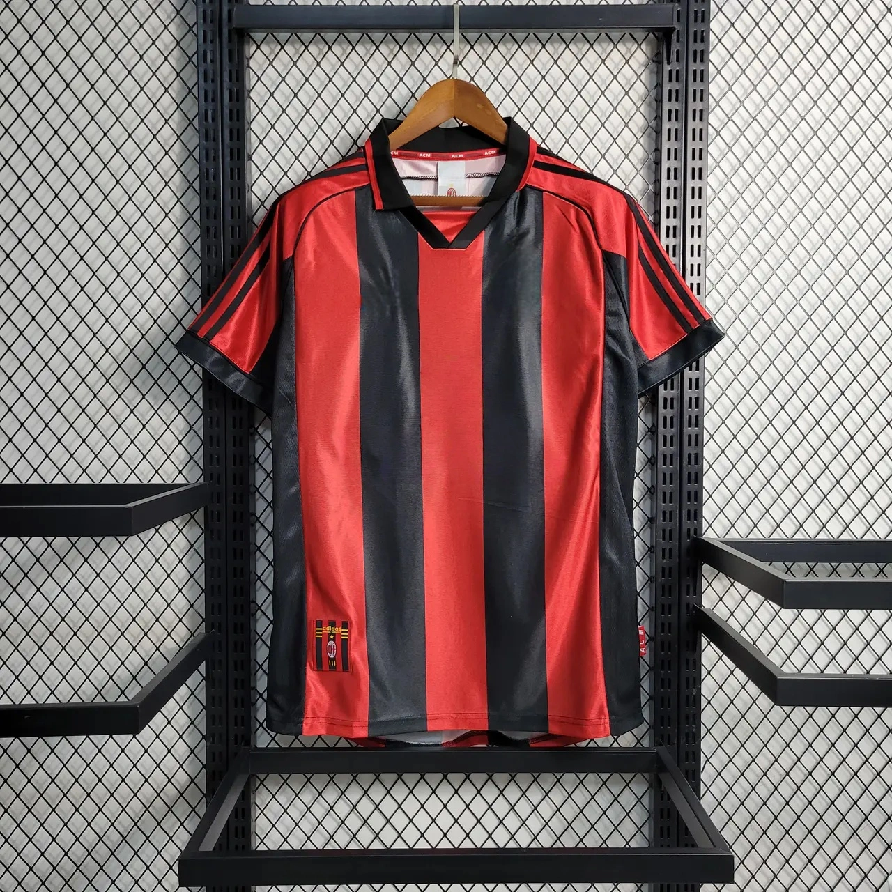 Retro AC Milan 98-99 Home Stadium Jersey-CKK-1