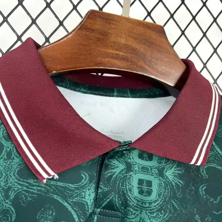 Portugal 2026 Green Special Polo Jersey  Fans Version