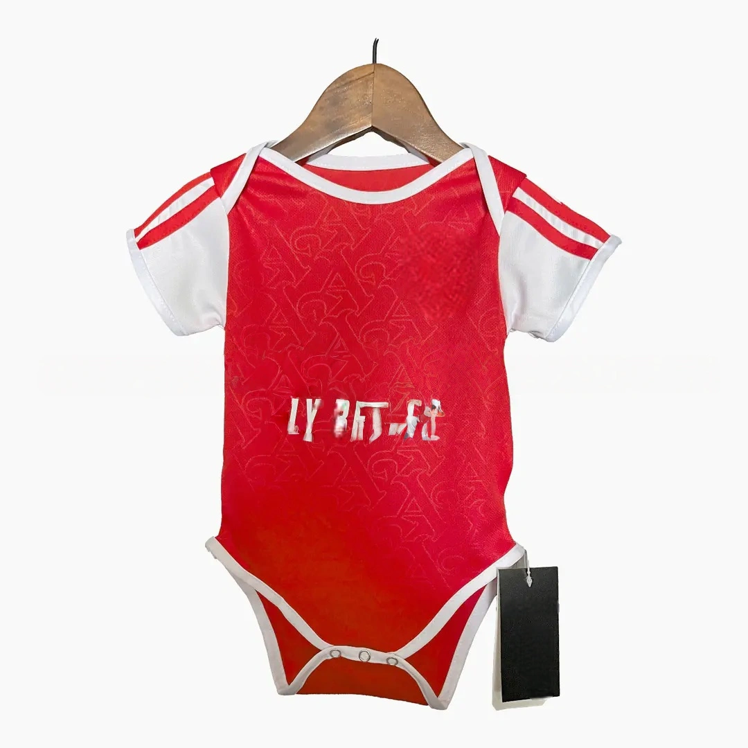 Arsenal 25-26 Home Baby Crawling Suit-CKK-1