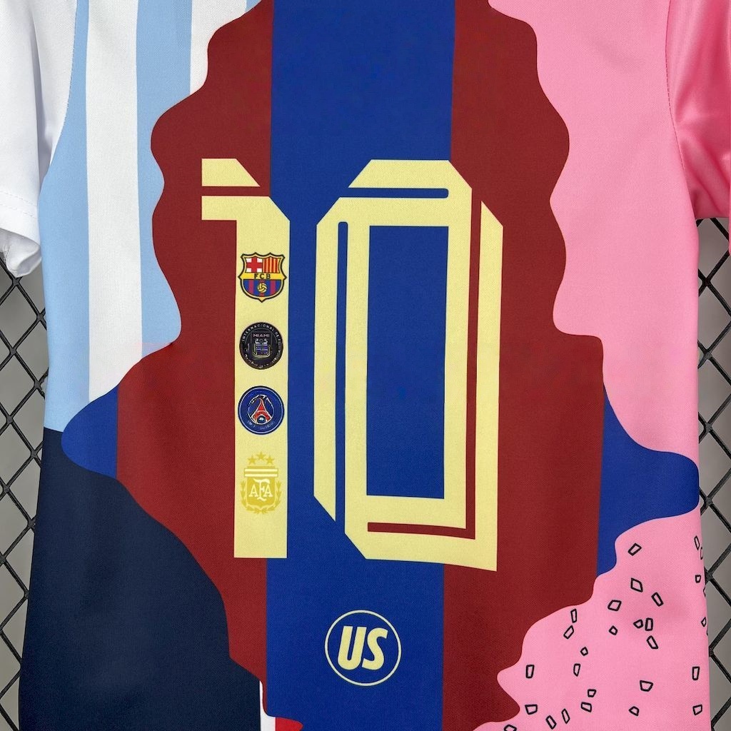 Messi Career Commemorative Kids Kit with Messi #10