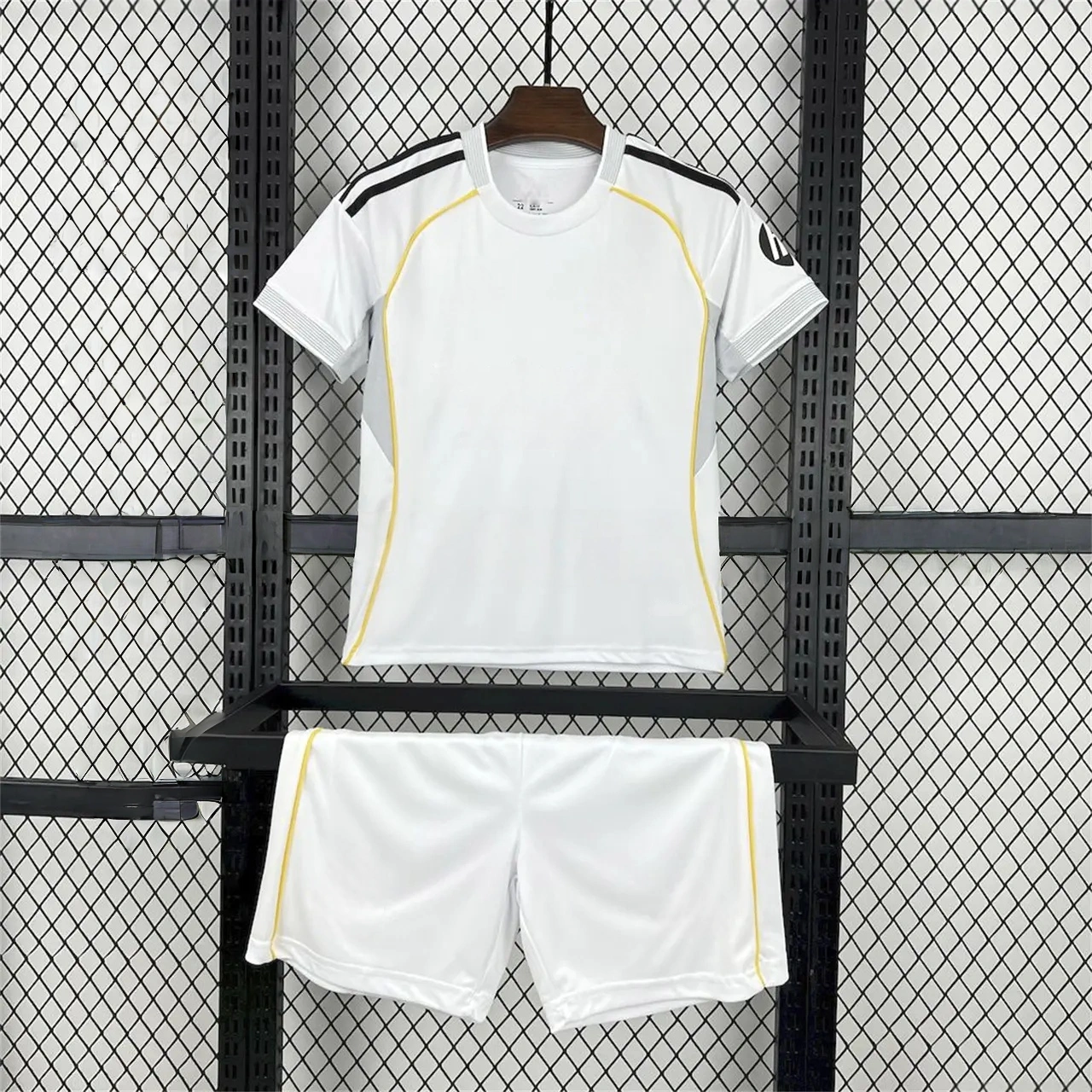 Real Madrid 25-26 Home White Kids Kit - Fans Version-CKK-1