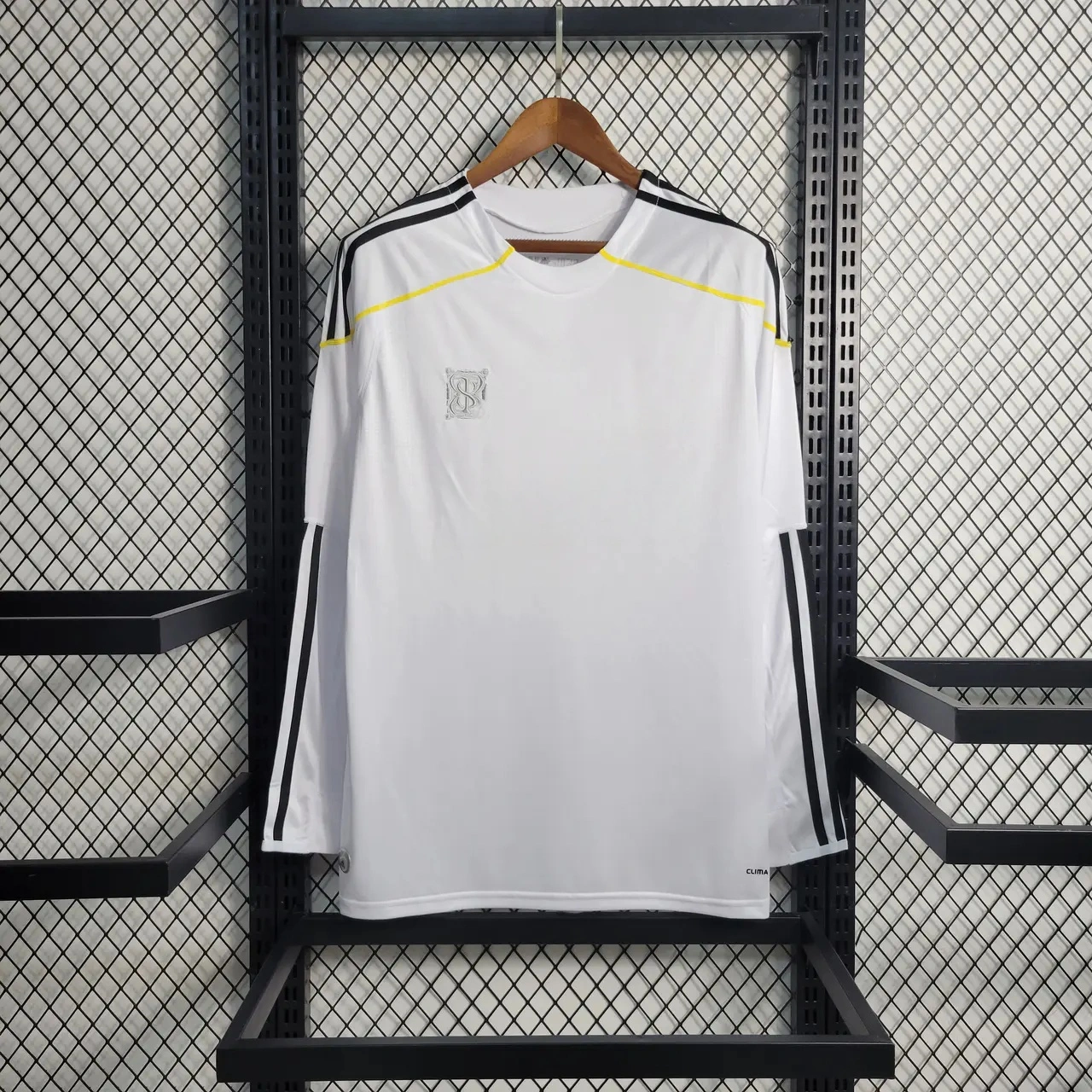 Retro Real Madrid 09-10 Home Stadium Long Sleeve Jersey-CKK-1