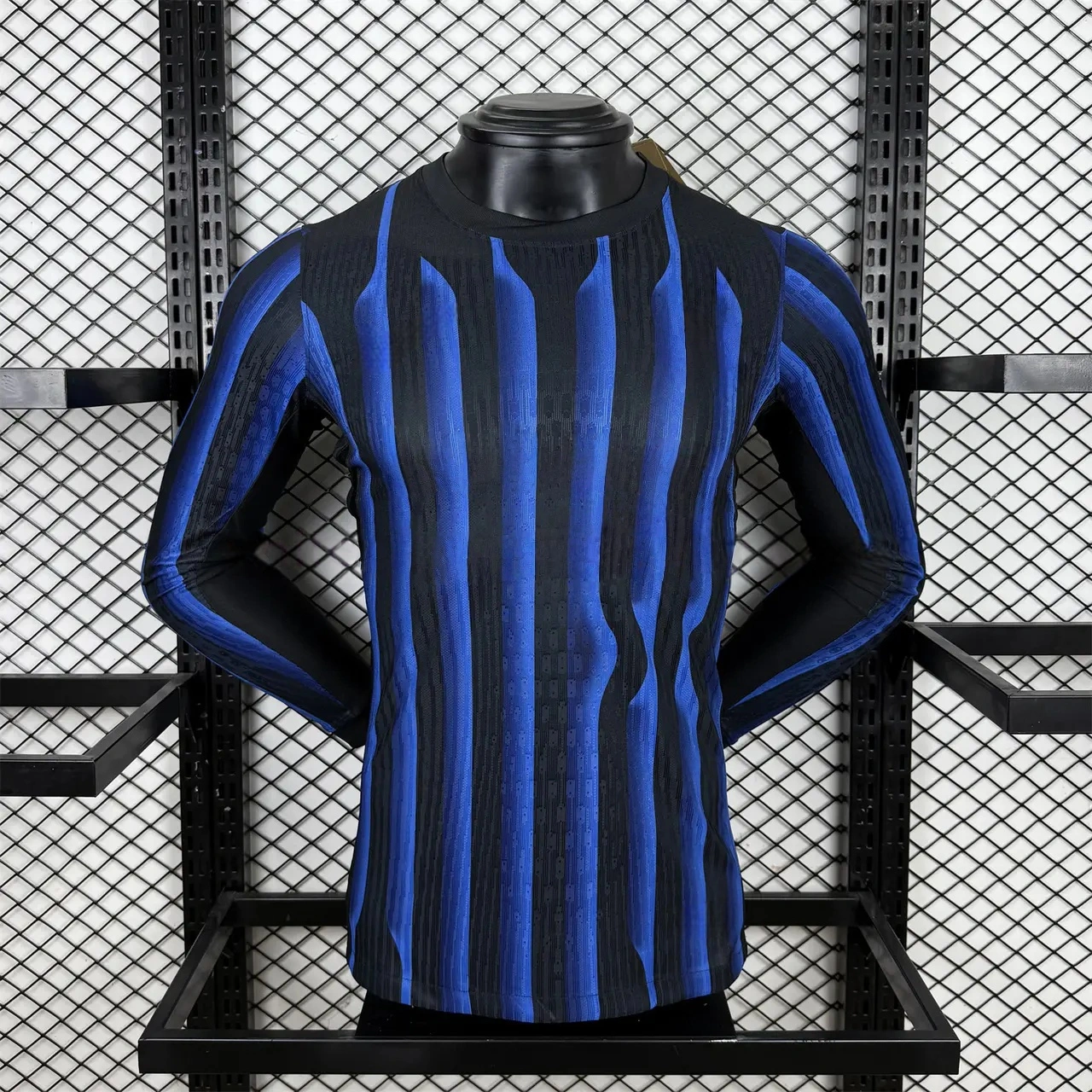 Inter Milan 2025-26 Home Long Sleeves Jersey - Player Version-CKK-1