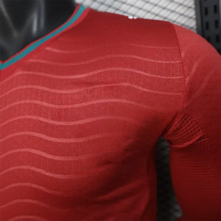 Portugal 2026 Home Long Sleeves Jersey   Player Version