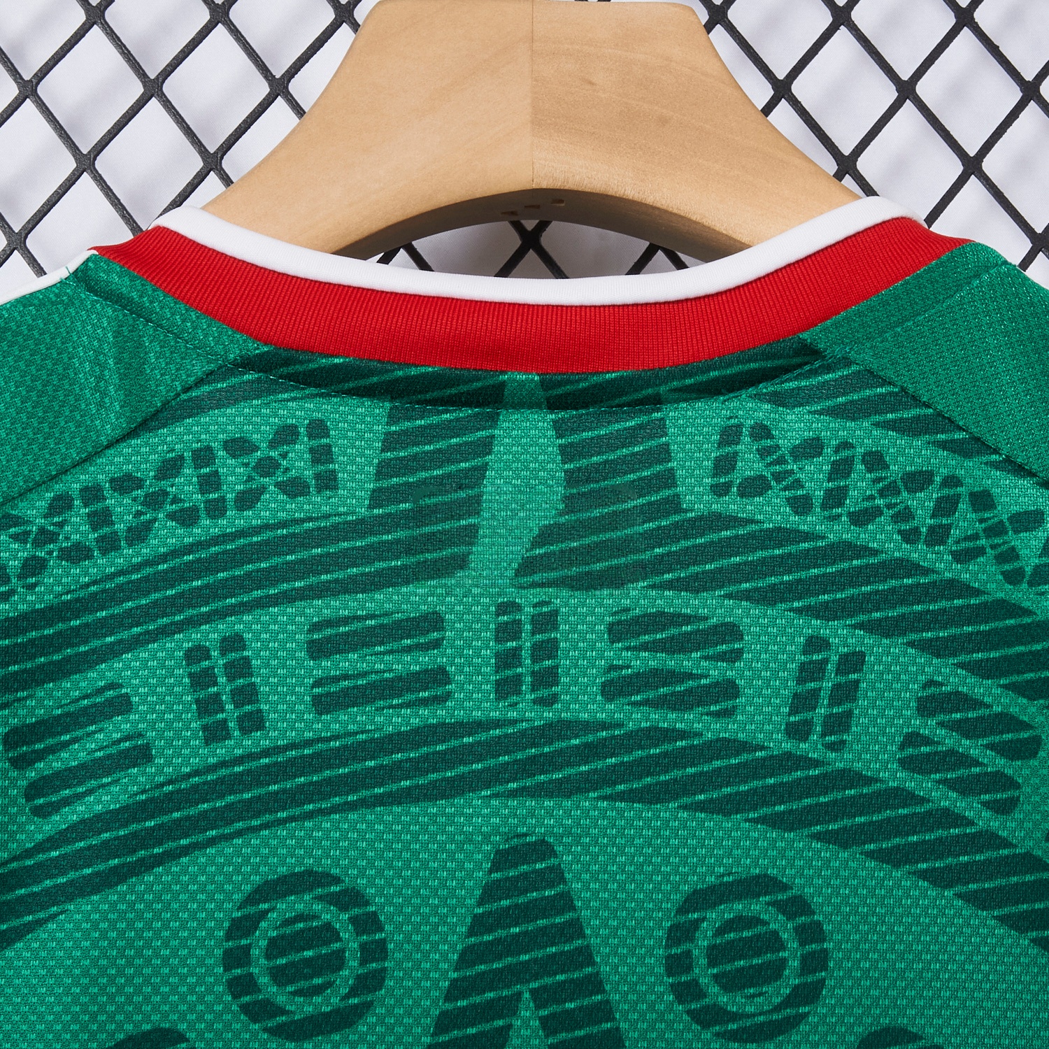 Mexico national team jersey side view