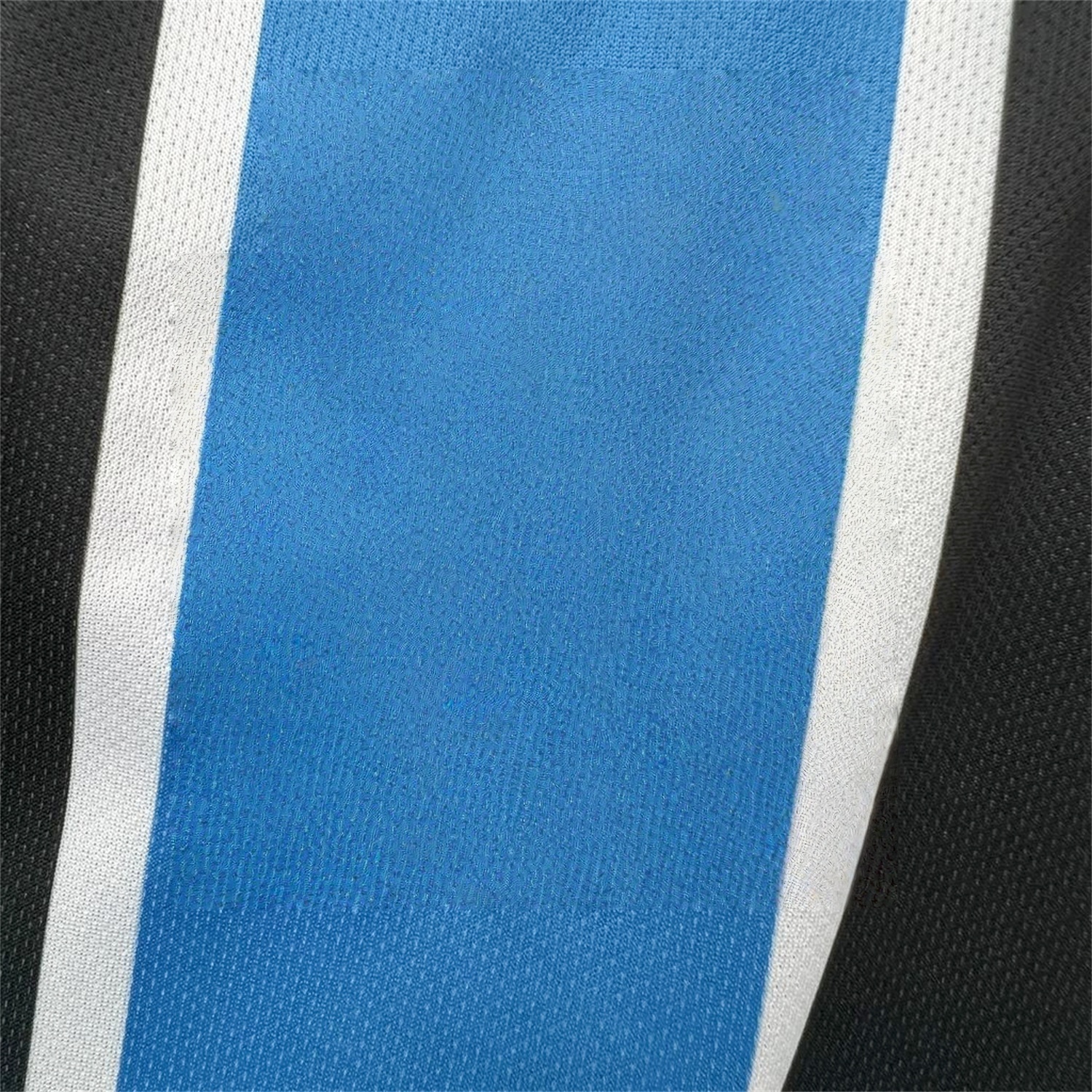 Unsponsored Football Shirt Close Up