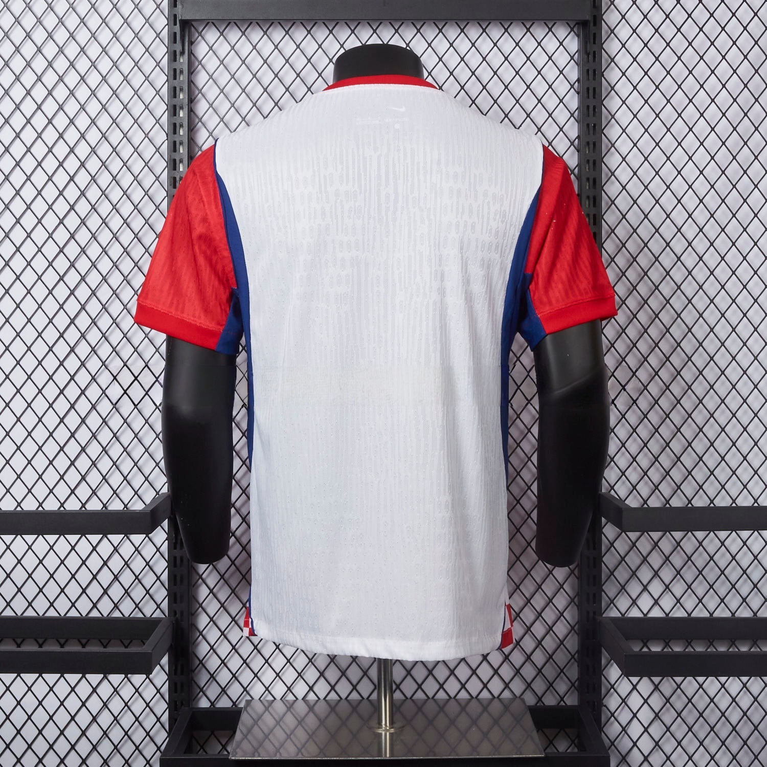 Croatia football jersey Player Version back view