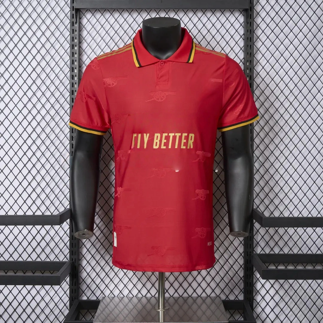 Arsenal 25-26 Red POLO Special Edition Jersey - Player Version-CKK-1