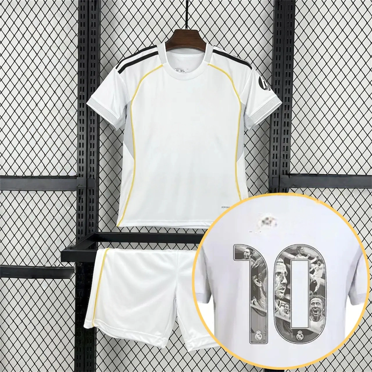 Real Madrid 25-26 Home Modrić Limited Edition Kids Kit - Fans Version-CKK-1