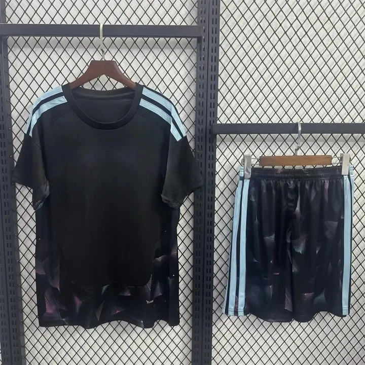 Argentina 2026 Goalkeeper Black Kids Kit | Kids Football Kit-CKK-1