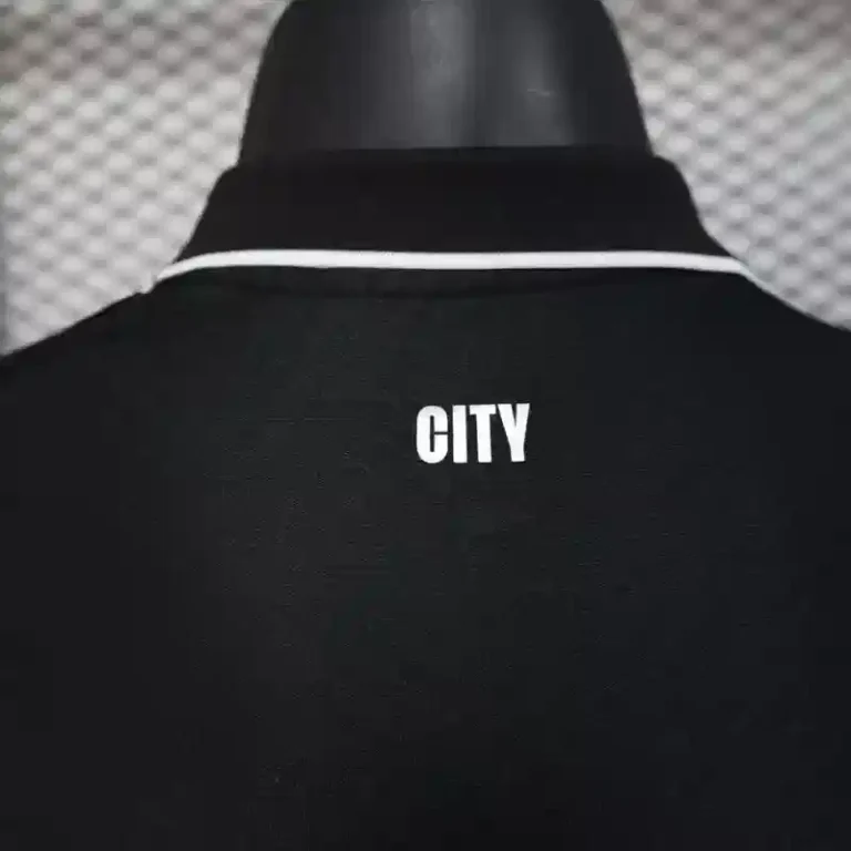 Manchester City 25-26 Away Black Jersey - Player Version-CKK-1