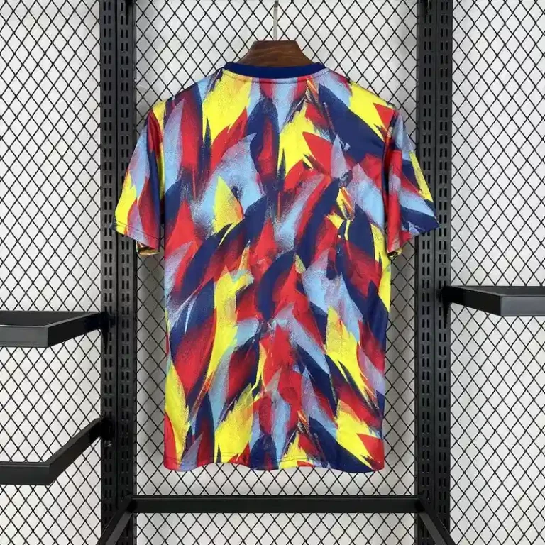 Arsenal 25-26 Colorful Flame Graffiti Pre-match Training Jersey - Fans Version-CKK-1
